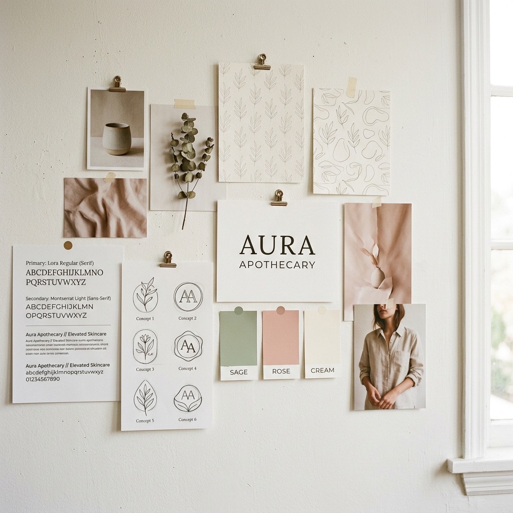 Proceso de branding Véra Studio